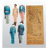 Image 1 : Lot of Tuck Military Paper Doll.