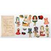 Image 1 : Lot of 2: Tuck " Little Sunbeams" Paper Dolls.