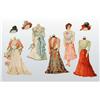 Image 1 : Lot of "Mrs. Leslie Carter" Paper Doll.