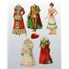 Lot of "Miss Julia Marlow" Paper Doll.