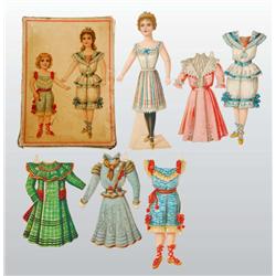 Lot of Lovely Young Ladies Paper Dolls.