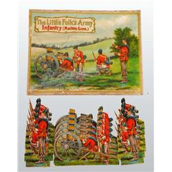 Lot of "Little Folk’s Army" Paper Toy.