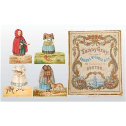 Lot of "Fanny Gray" Boxed Paper Doll.