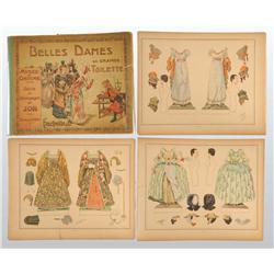Lot of "Belles Dames en Grande Toilette" Book.