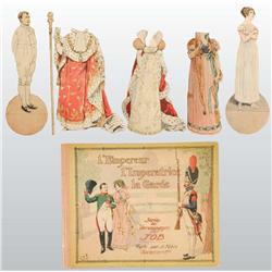 Lot of "L’Empereue L’Imeratrice La Garde" Book.