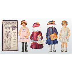 Lot of American Colortype Paper Dolls.