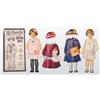 Image 1 : Lot of American Colortype Paper Dolls.