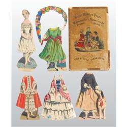Lot of Boxed "Kleine Madchen-Puppe" Paper Doll.