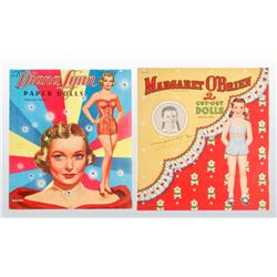 Lot of 2: Uncut Paper Doll Books.
