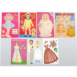 Lot of 5: Queen Holden Paper Dolls.
