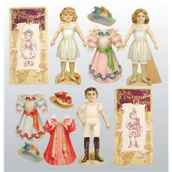Lot of  "Our Favorites" Paper Dolls.
