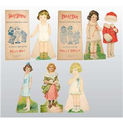 Lot of Large Paper Dolls.