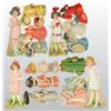 Image 1 : Lot of Woolworth Paper Dolls.