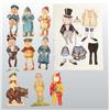 Image 1 : Lot of Palmer Cox Brownie Paper Dolls.