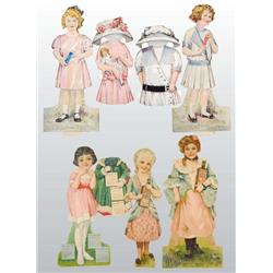 Lot of  Advertising Paper Dolls.