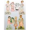Image 1 : Lot of  Advertising Paper Dolls.