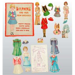 Lot of 3: Paper Doll Sets.