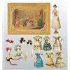 Image 1 : Lot of "The School of Fashion" Paper Doll.