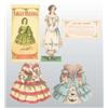Image 1 : Lot of Mid-Ninteenth Century Paper Dolls.
