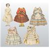 Image 1 : Lot of "Ella" & "Clara" Paper Dolls.