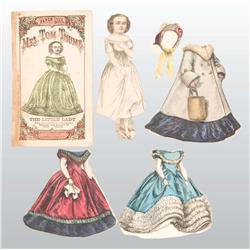 Lot of 4: McLoughlin Paper Dolls.