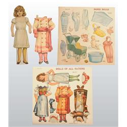 Lot of Paper Doll Books.