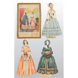 Lot of Boxed "La Toilette" Paper Dolls.