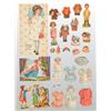 Image 1 : Lot of Miscellaneous Paper Dolls.