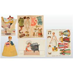 Lot of Advertising Paper Dolls.