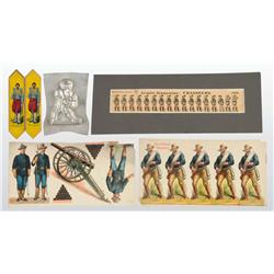 Lot of Military Paper Dolls.