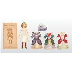 Lot of Selchow and Righter Paper Dolls.