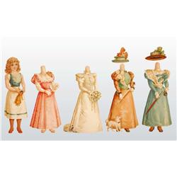 Lot of Tuck “Our Little Treasure" Paper Doll.