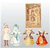 Image 1 : Lot of 2: Tuck "Colonial Belles" Paper Dolls.