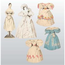 Lot of 2: "Psyche" Paper Dolls.