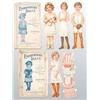 Image 1 : Lot of "Embroidery Paper Dolls".