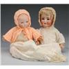 Image 1 : Lot of 2: German Bisque Head Character Babies.