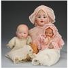 Image 1 : Lot of 3: German Bisque Character Babies.