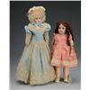 Image 1 : Lot of 2: German Bisque Head Child Dolls.