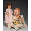 Image 1 : Lot of 3: Miscellaneous Composition Dolls