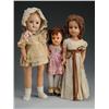 Image 1 : Lot of 3: Hard-Plastic & Composition Dolls.