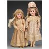 Image 1 : Lot of 2: German Bisque Head Child Dolls.