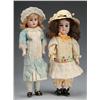 Image 1 : Lot of 2: German Bisque Head Child Dolls.