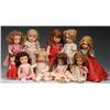 Image 1 : Lot of 10: Mid-20th Century Dolls.