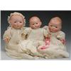 Image 1 : Lot of 3: German Bisque Head Character Babies.