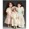 Image 1 : Lot of 3: German Bisque Head Child Dolls.