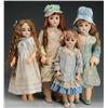 Image 1 : Lot of 4: Reproduction Antique Dolls.