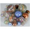 Image 1 : Lot of 28: German Handmade Marbles.