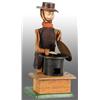 Image 1 : French Martin Hand-Painted Chestnut Vendor Toy.
