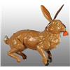 Image 1 : Tin Hand-Painted Rabbit Wind-Up Toy.