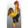 Image 1 : Tin Hand-Painted Rooster Wind-Up Toy.